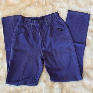 Rockies PURPLE high rise straight Jeans